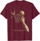 Anunoby OG | The Hand of OG T-Shirt - T-Shirt | Maroon