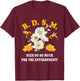 B D S M Bees Do So Much For The Environment Beekeeper T-Shirt - T-Shirt | Maroon