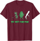The Weed Evolution, Cannabis Humor, Marijuana, 420 , Black, S T-Shirt - T-Shirt | Maroon
