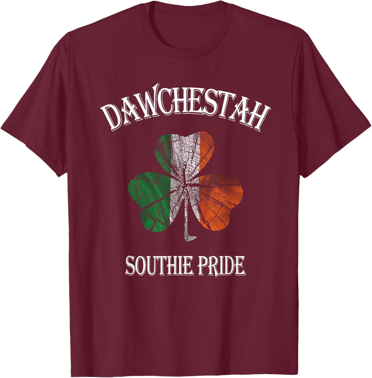 Funny Dorchester Boston T-Shirt - T-Shirt | Maroon