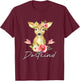 Dorfkind Women's Costume Shirt Girls Children Village Child , black T-Shirt - T-Shirt | Maroon