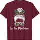 La Tia Madrina Messy Bun Tia Madrina Proposal T-Shirt - T-Shirt | Maroon