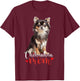 Chihuahua Mama Chihuahua Long Haired Mom Mommy Chiwawa Dog Women Kids T-Shirt - T-Shirt | Maroon