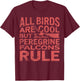Peregrine Falcons Bird Of Prey Falconry T-Shirt - T-Shirt | Maroon