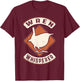 Wren Whisperer Vintage Classic Retro Animal Love T-Shirt - T-Shirt | Maroon