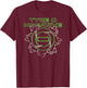 Type O Negative Faded Donut Logo , Black, S T-Shirt - T-Shirt | Maroon