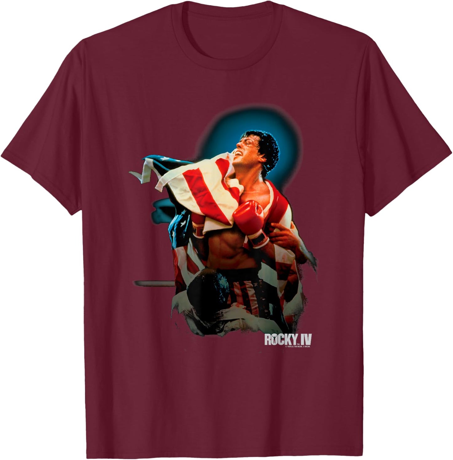 Rocky IV Victory T-Shirt - T-Shirt | Maroon