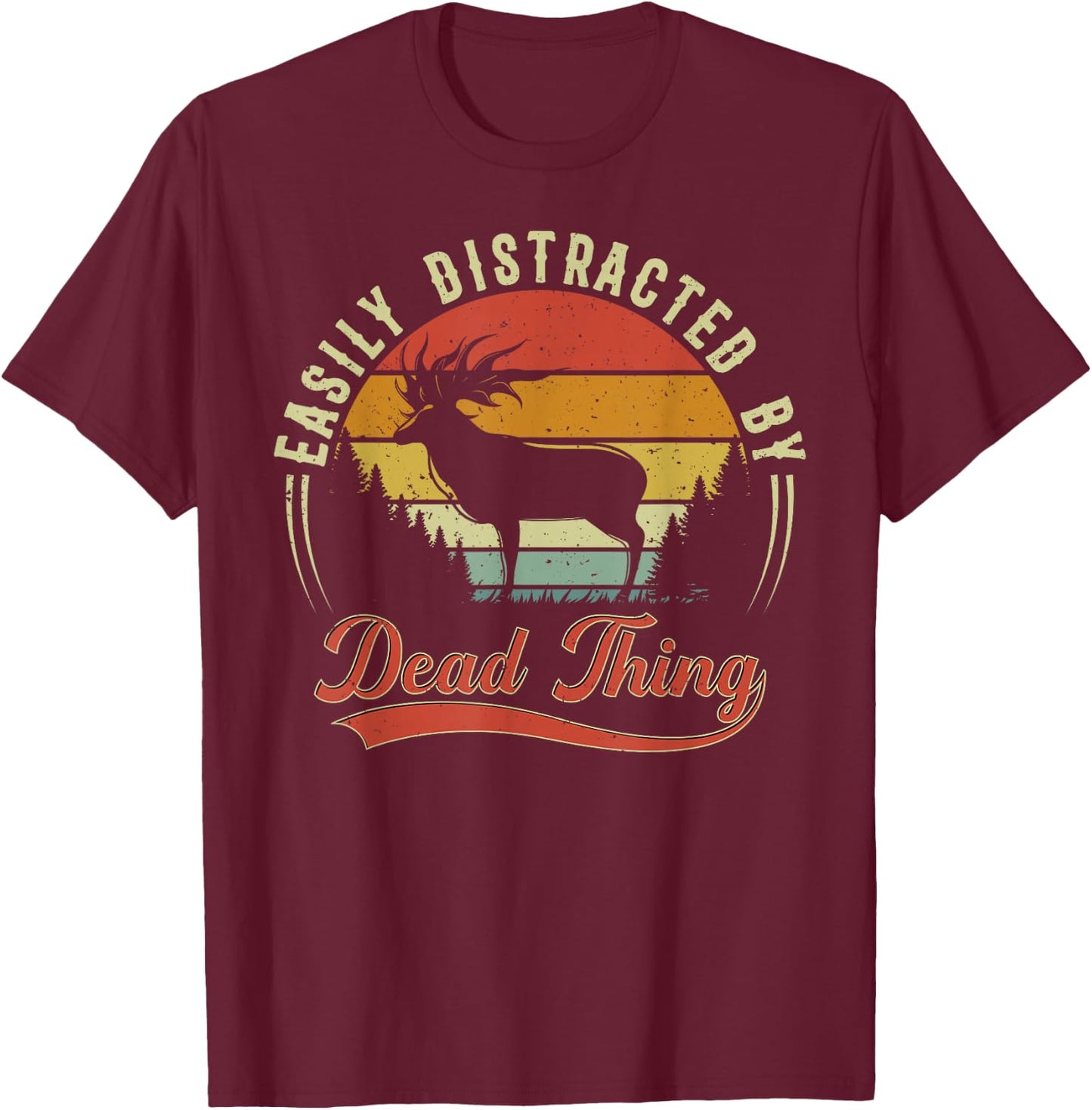 Taxidermy & Animal Mounting Designs For A Taxidermist T-Shirt - T-Shirt | Maroon
