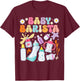 Funny Baby Barista: Milk Bottle NICU Nurse T-Shirt - T-Shirt | Maroon