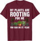 Funny Gardening Design Women Gardener Plant Lover T-Shirt - T-Shirt | Maroon