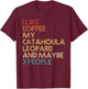 Catahoula Leopard Dog Owner Coffee Lovers Vintage Retro T-Shirt - T-Shirt | Maroon