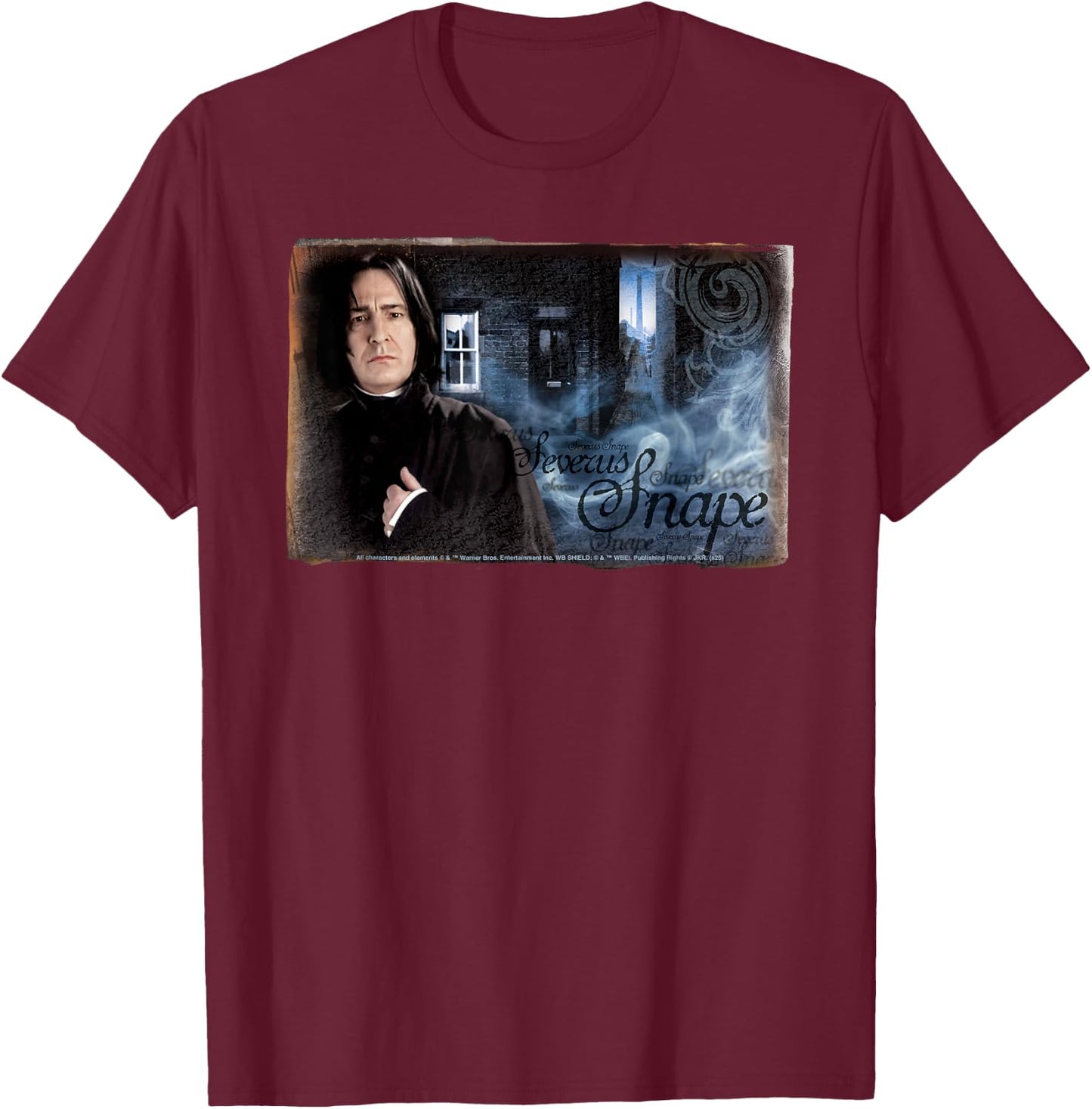 Harry Potter Severus Snape the Half-Blood Prince , Blue, S T-Shirt - T-Shirt | Maroon