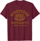 Sourdough University Breaducated Bread Baking Bakery Baker T-Shirt - T-Shirt | Maroon