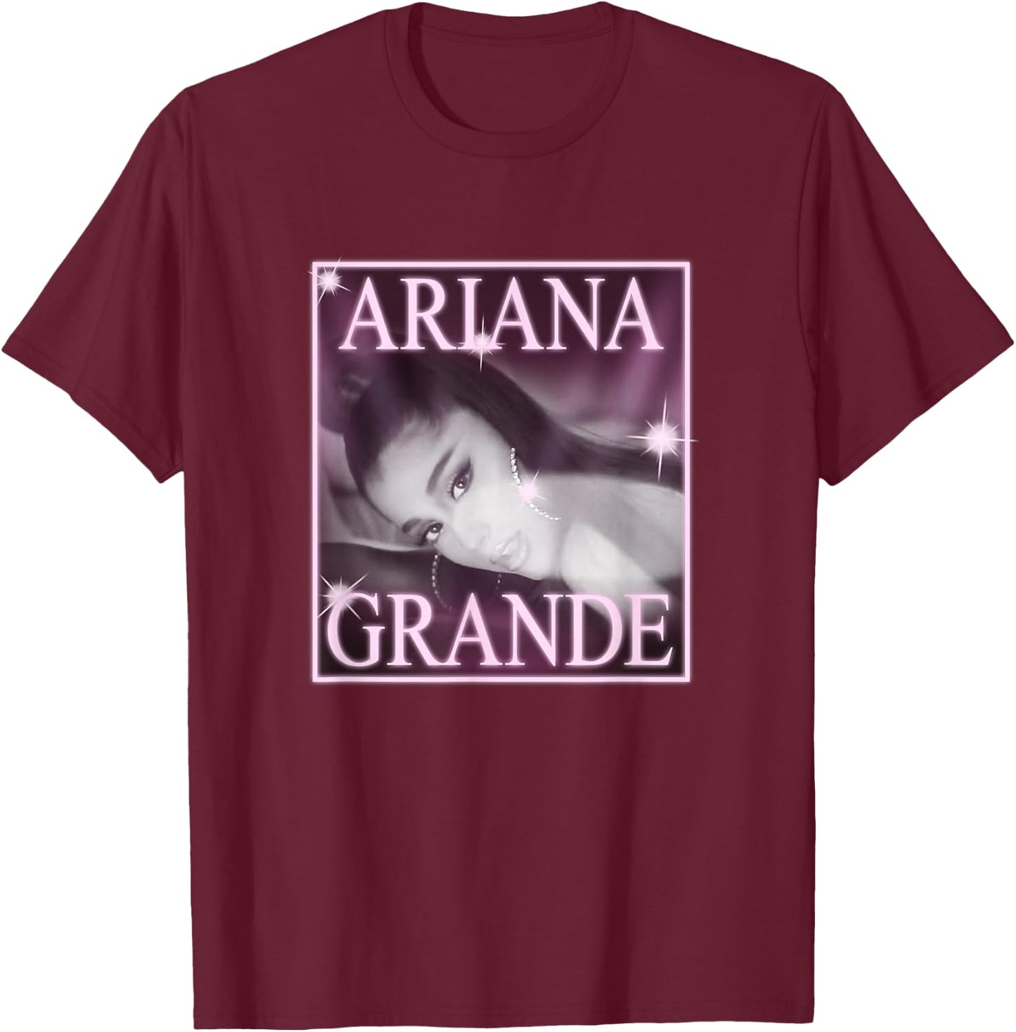 Official Ariana Grande Thank U Next Homage , black T-Shirt - T-Shirt | Maroon