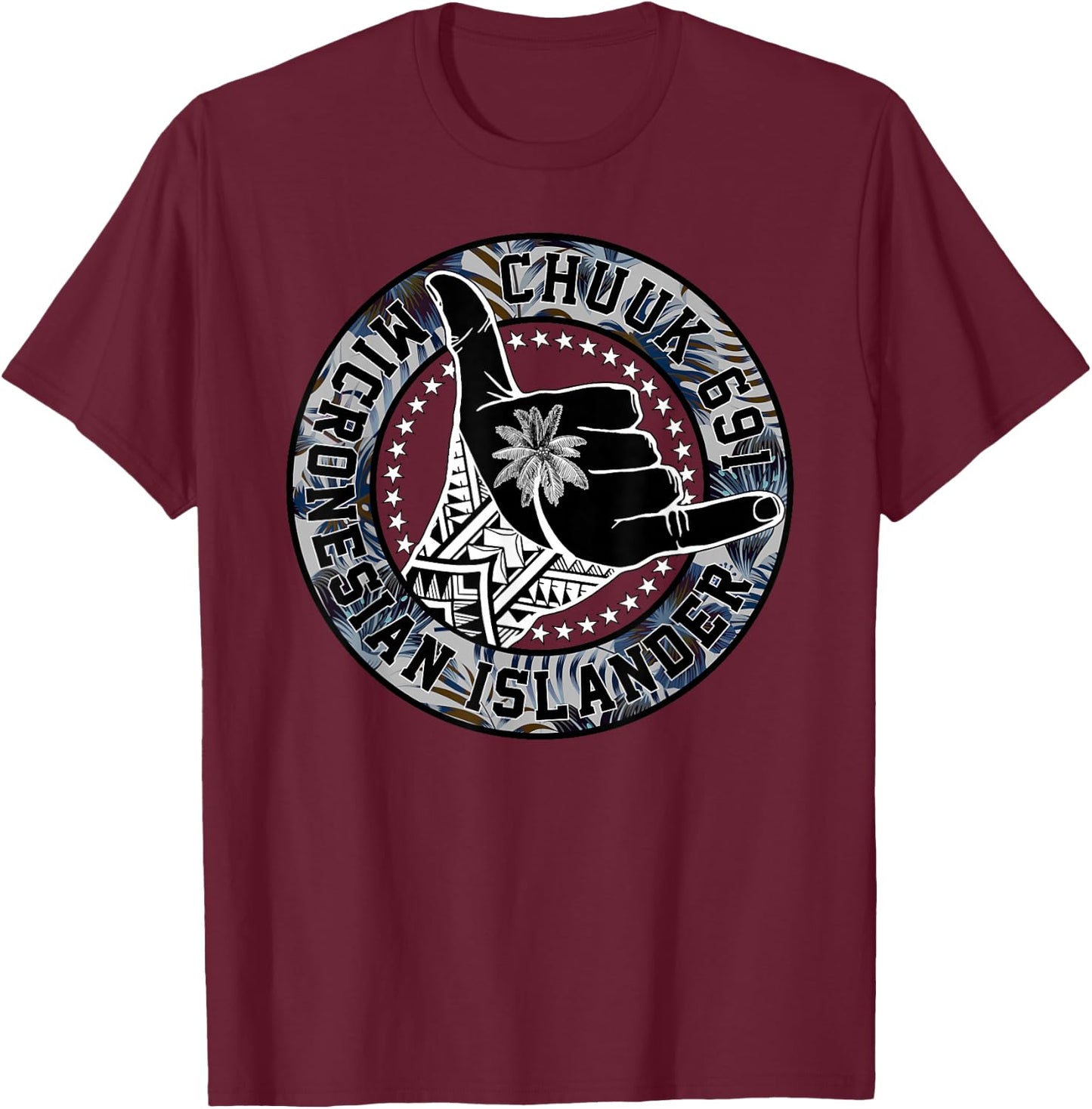 Chuuk Islander Chuukese T-Shirt - T-Shirt | Maroon