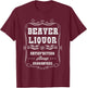 Funny Beaver Liquor Beaver Liqueur Adult Drinking Humor Pun T-Shirt - T-Shirt | Maroon