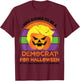 I Was Going To Be A Democrat For Halloween Funny Trumpkin T-Shirt - T-Shirt | Maroon