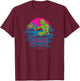Creature from the Black Lagoon - Officially Licensed T-Shirt - T-Shirt | Maroon