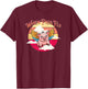 When Pig Fly Vintage Sunset Kawaii Piggy Funny Ironic Saying T-Shirt - T-Shirt | Maroon