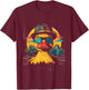 Rubber Duck Vintage Rubber Duckie Retro T-Shirt - T-Shirt | Maroon