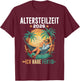Altersteilzeit 2026 Herren Ruhestand Legende Rentner German , black T-Shirt - T-Shirt | Maroon