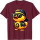Rubber Duck Shirt, Cool Boys Clothes Purple Pink T-Shirt - T-Shirt | Maroon