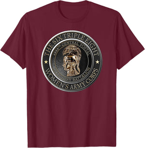 Honoring WWII 6888th Postal Battalion Heroes T-Shirt - T-Shirt | Maroon