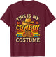 Rodeo Vintage T-Shirt - T-Shirt | Maroon