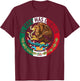 Father's Day El Papa Mas Chingon Funny Mexican Dad Spanish T-Shirt - T-Shirt | Maroon