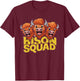 Bison Squad Design for Bison Lover Stuff | Kids Bison T-Shirt - T-Shirt | Maroon