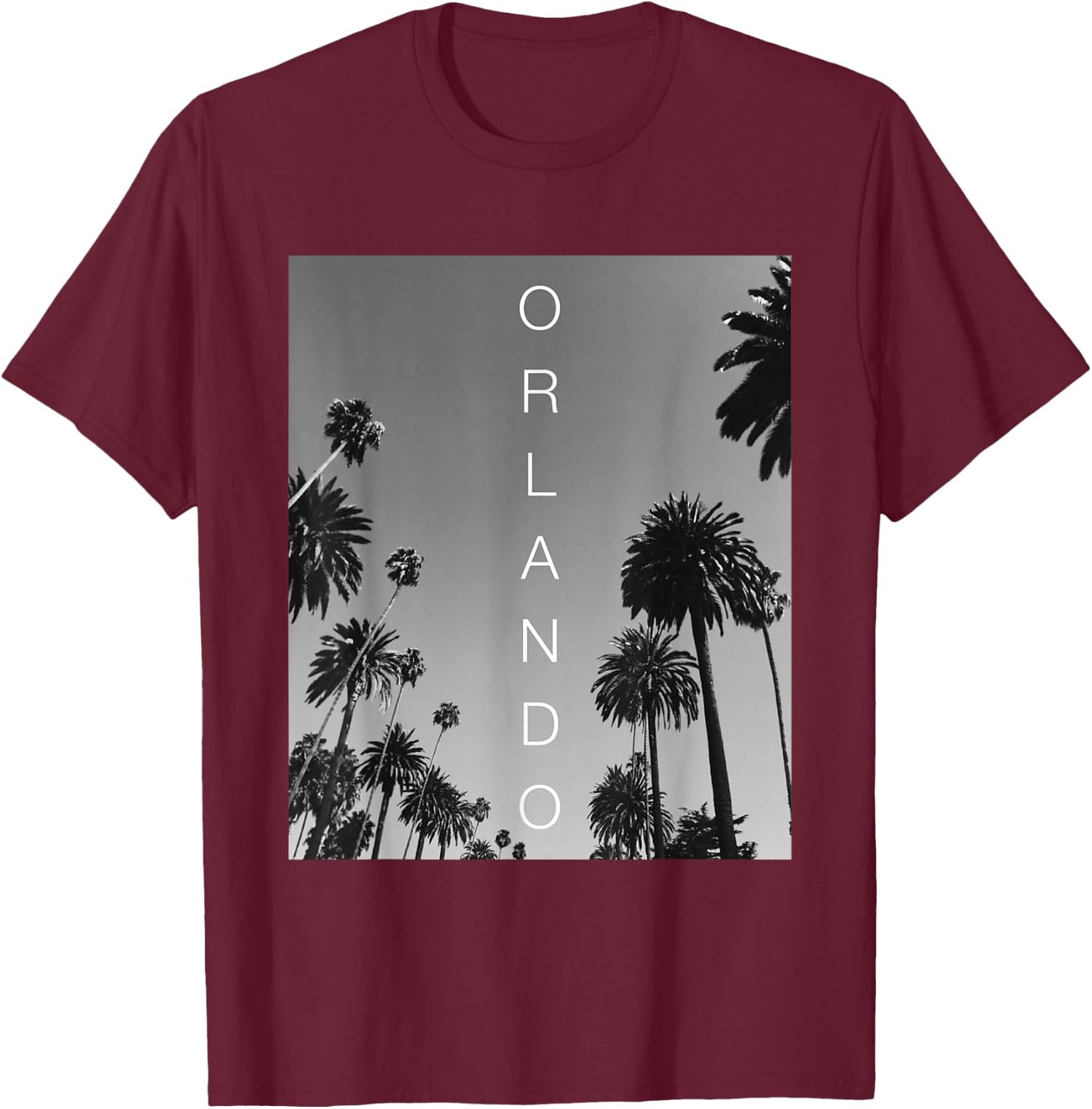 Orlando Shirts Men Women Kids Florida Vacation Souvenir Gift T-Shirt - T-Shirt | Maroon
