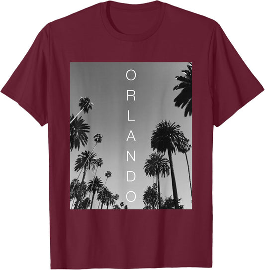 Orlando Shirts Men Women Kids Florida Vacation Souvenir Gift T-Shirt - T-Shirt | Maroon