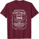 59th Birthday Retro Vintage Design Man Woman 1966 T-Shirt - T-Shirt | Maroon