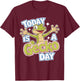 Childrens Today is a Gecko Day Design | Kids Gecko T-Shirt - T-Shirt | Maroon