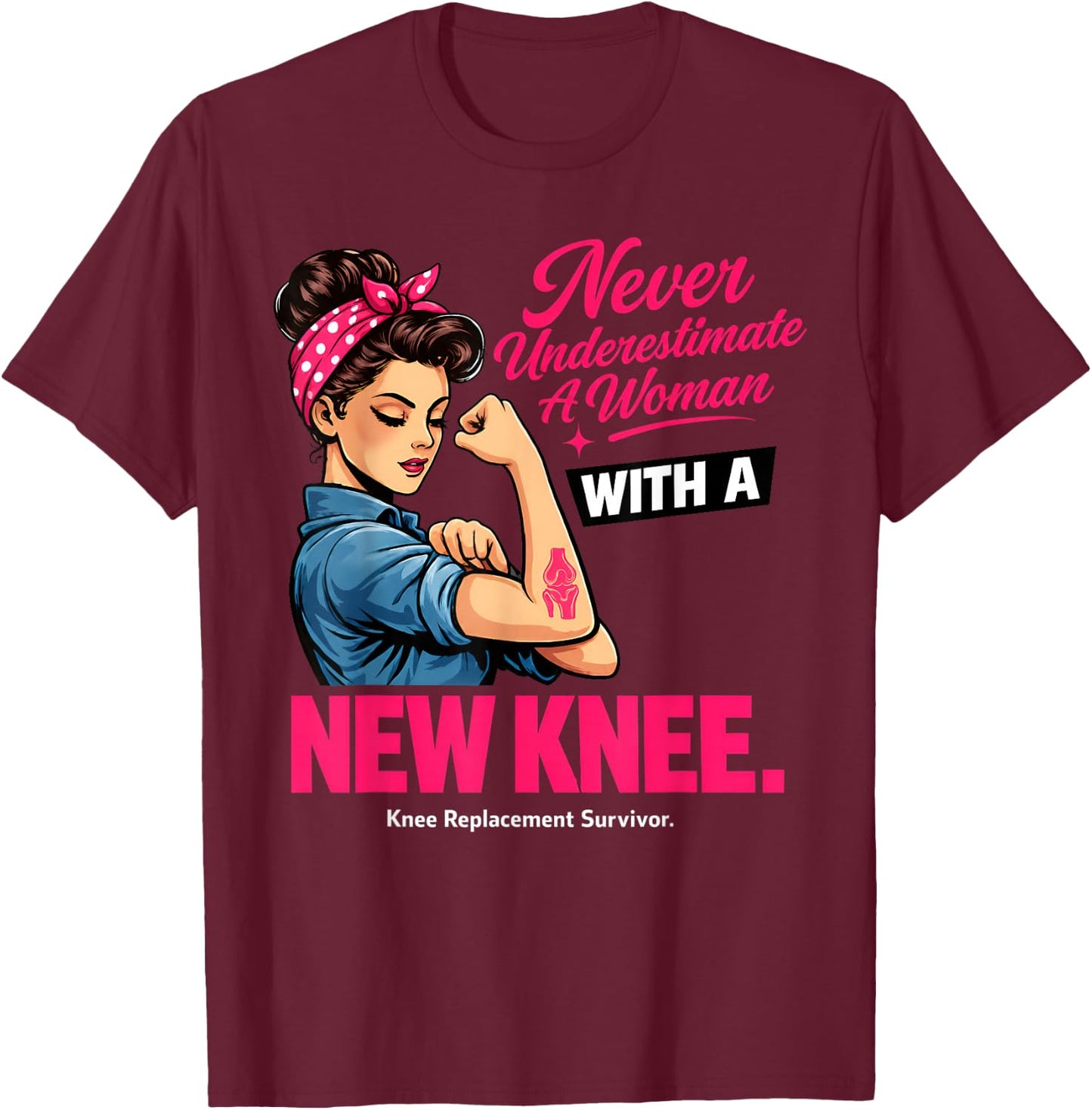 Survivor T-Shirt - T-Shirt | Maroon