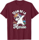 Future Bride Unicorn Team Bride EVJF Woman Wedding Humour , Black T-Shirt - T-Shirt | Maroon