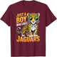 Boys Jaguar T-Shirt - T-Shirt | Maroon