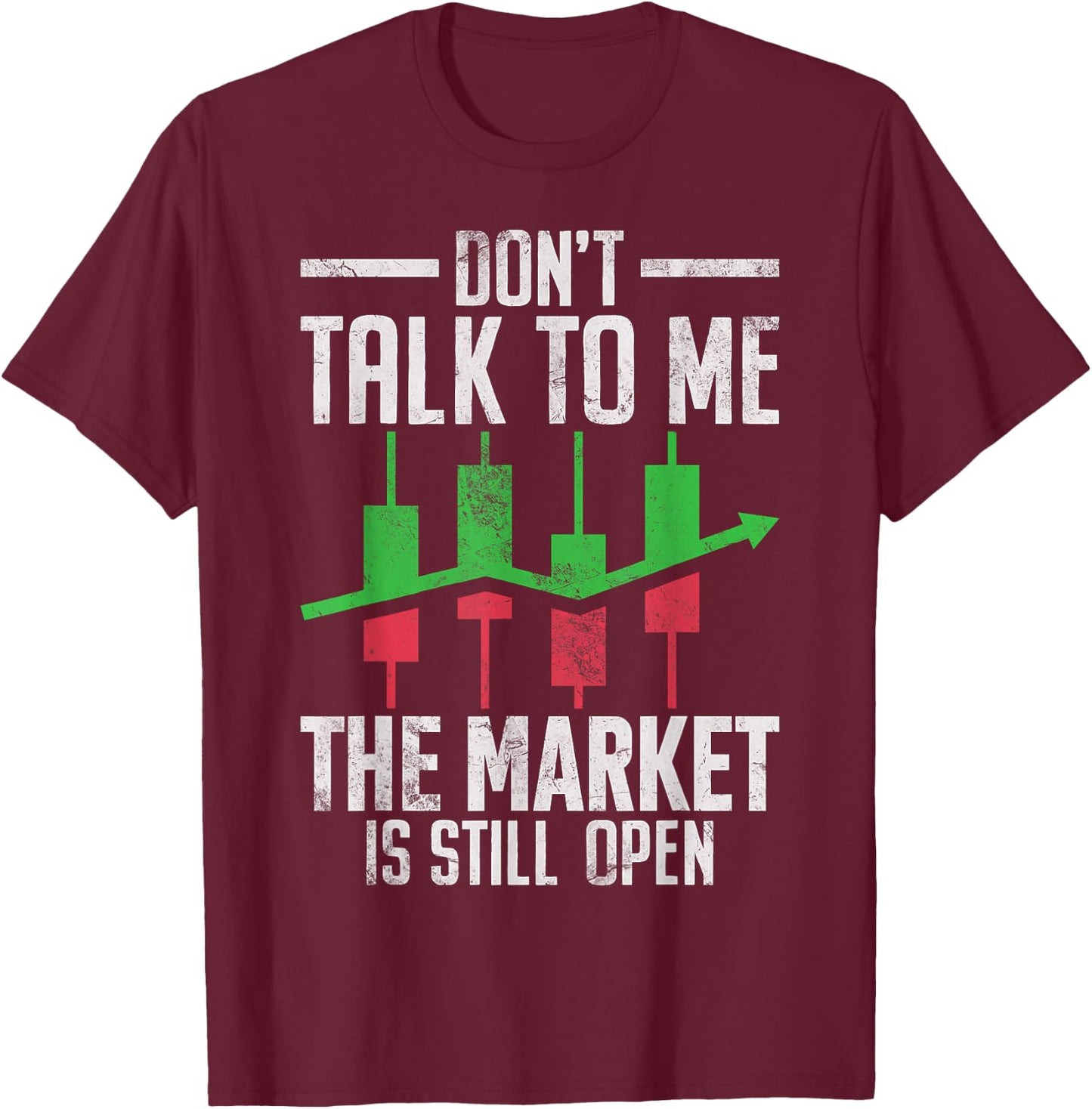 Exchange Cryptocurrency Trading Funny Stock Market Investment T-Shirt - T-Shirt | Maroon
