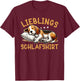 Official Sleep Shirt Funny Beagle Dog Pyjama , black T-Shirt - T-Shirt | Maroon