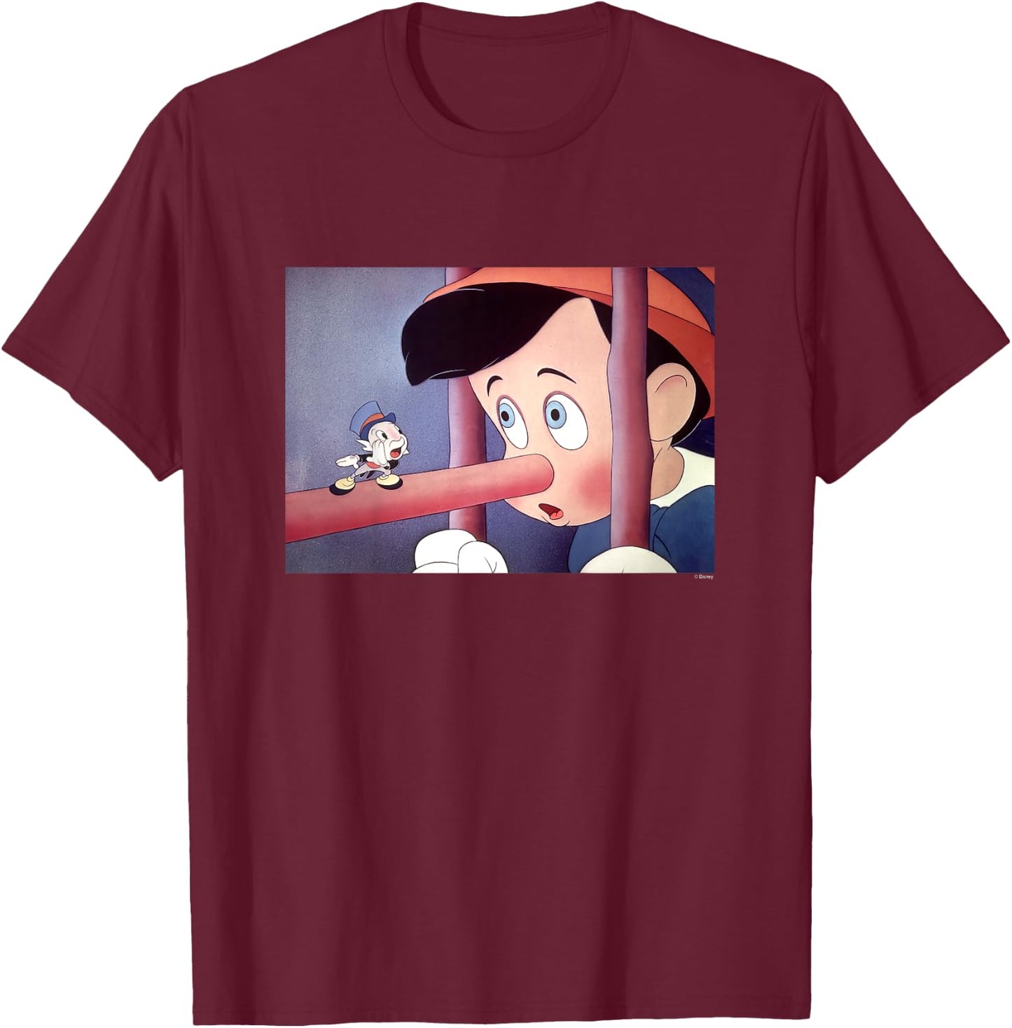 Kids Pinocchio Nose Still , grey, 2 T-Shirt - T-Shirt | Maroon