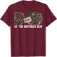 Dad Of The Birthday Boy One Lucky Duck 1st Birthday Family T-Shirt - T-Shirt | Maroon