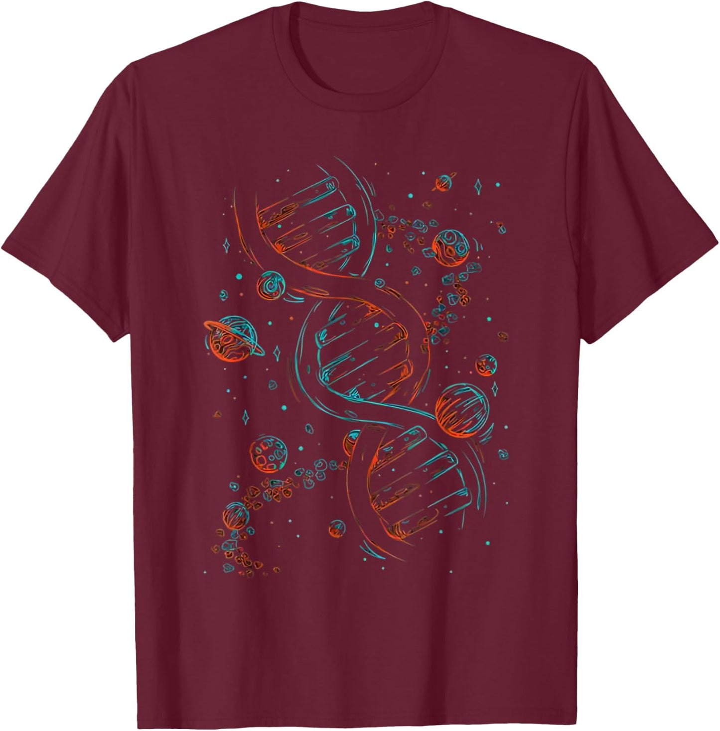Earth T-Shirt - T-Shirt | Maroon