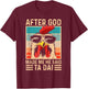 After God Made Me He Said Ta Da Chicken Funny Women T-Shirt - T-Shirt | Maroon