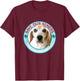 Beagle Freedom Project- Rescue Dogs- Save Our Seniors T-Shirt - T-Shirt | Maroon