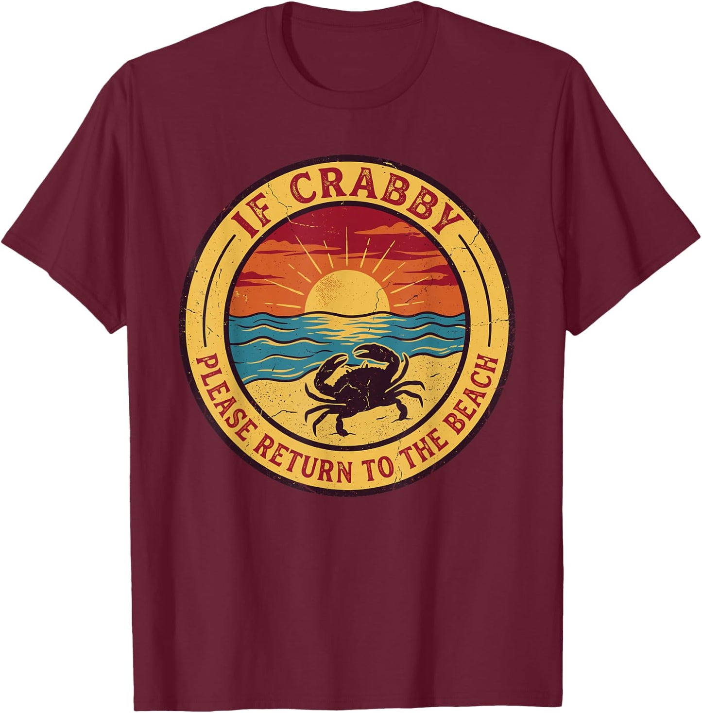 Summer T-Shirt - T-Shirt | Maroon