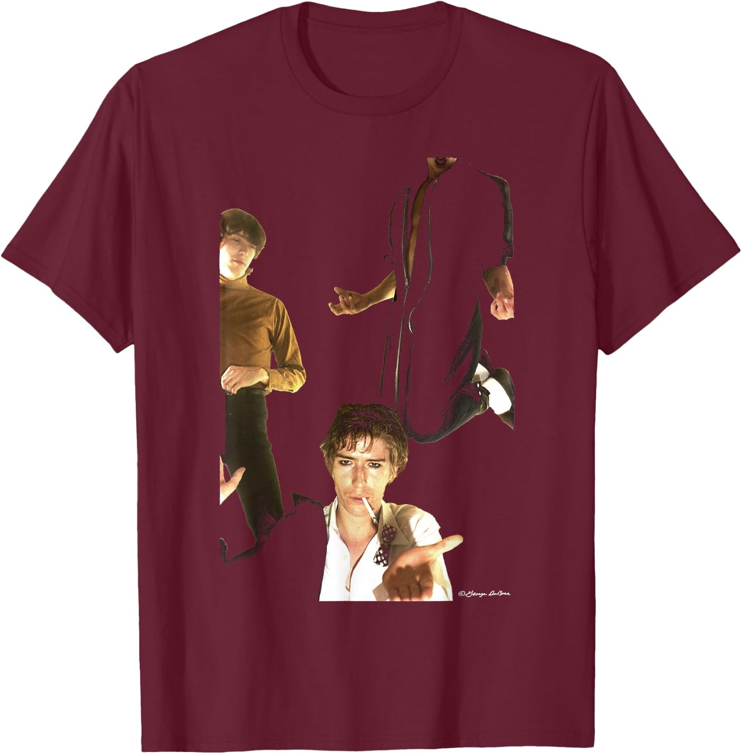 The Psychedelic Furs Photo For Interview By George DuBose T-Shirt - T-Shirt | Maroon