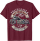 Retirement Plan To Go Riding Gift Motorcycle Riders Biker T-Shirt - T-Shirt | Maroon