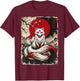 Kitsune Neunschwänziger Fuchs Japanische Mythologie T-Shirt - T-Shirt | Maroon