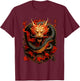 Year Of The Dragon 2024 Vintage Chinese Art Women, Men T-Shirt - T-Shirt | Maroon