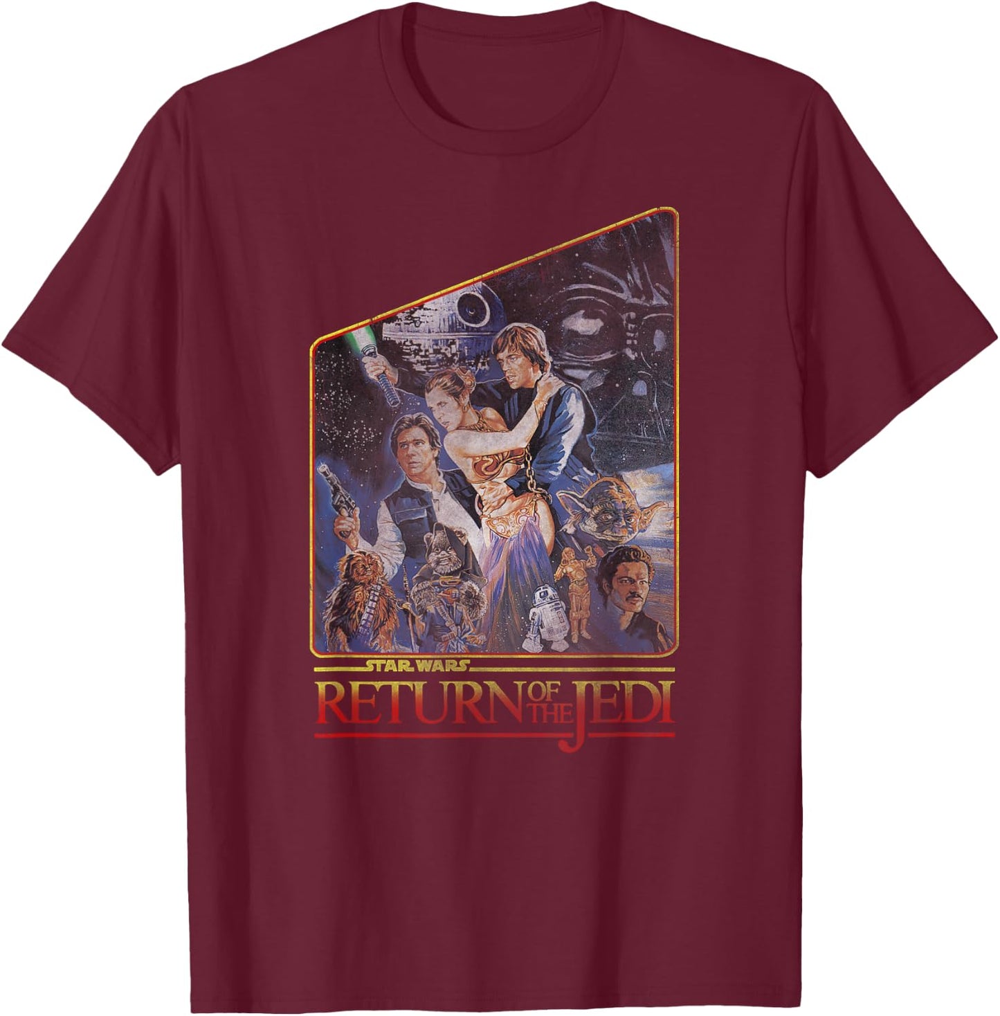 Star Wars Return of the Jedi Graphic T-Shirt - T-Shirt | Maroon